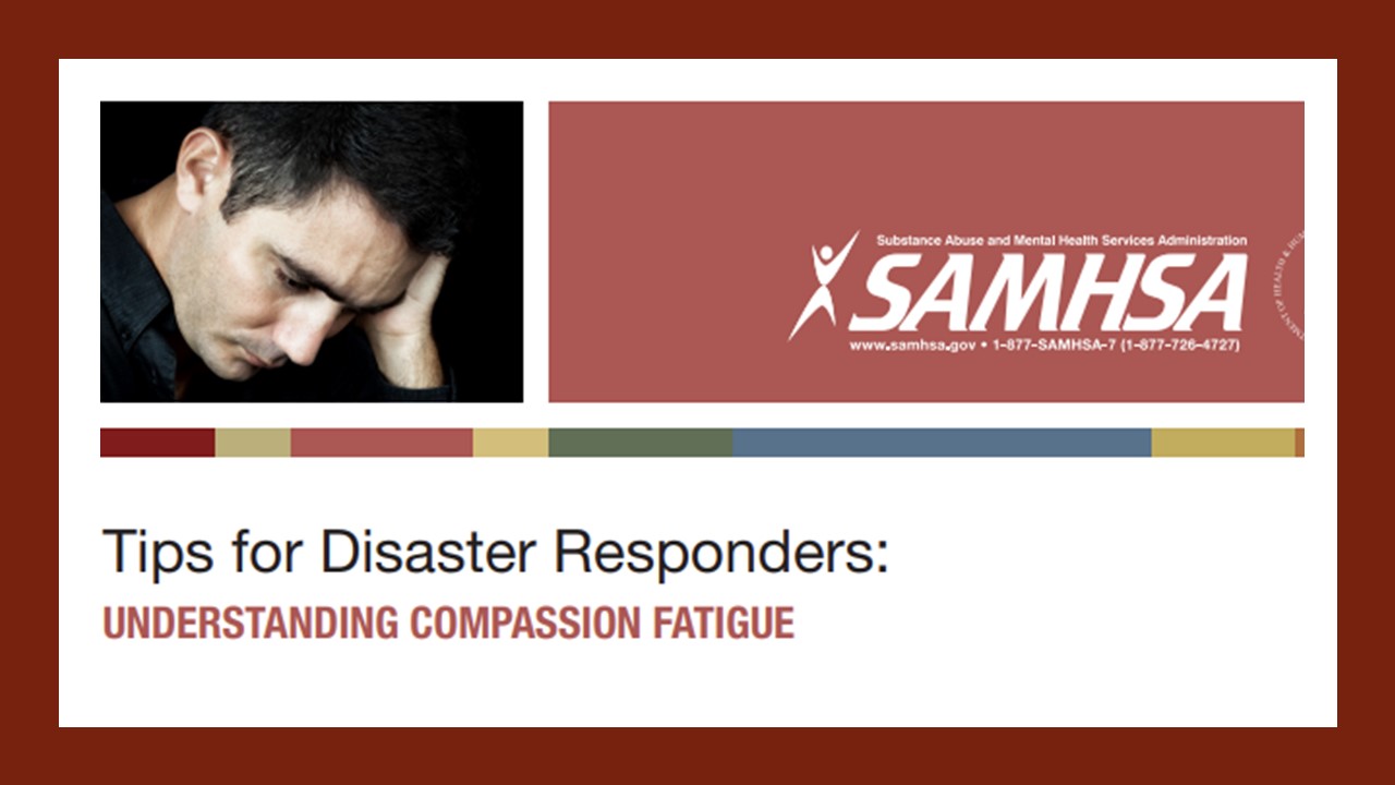 Tips for Disaster Responders
